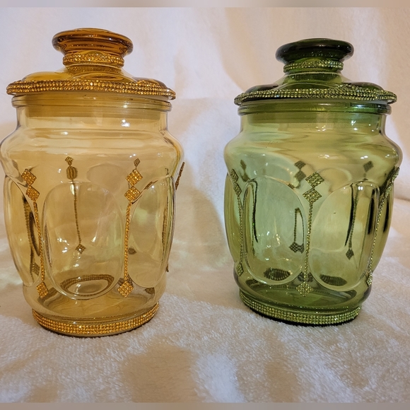 Kitchen | Vintage Storage Jars With Lids | Poshmark